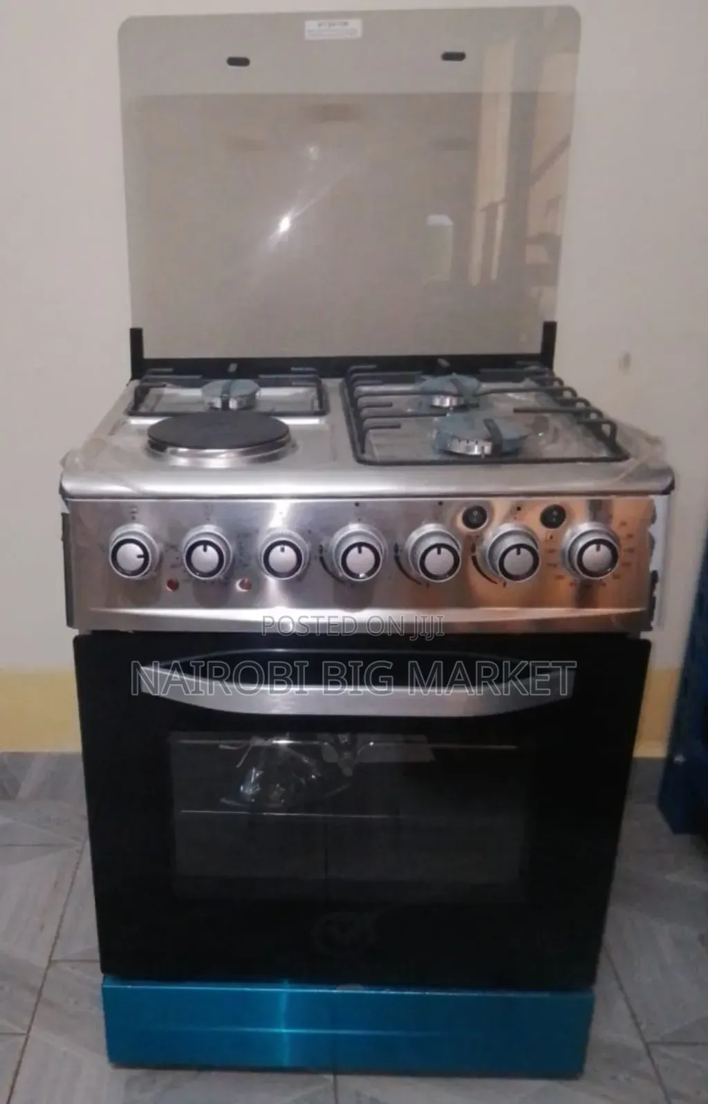 3+1 Sarahtech 60*60 Standing Cooker With Rotisserie