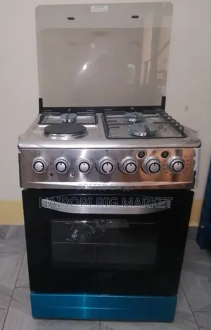 3+1 Sarahtech 60*60 Standing Cooker With Rotisserie