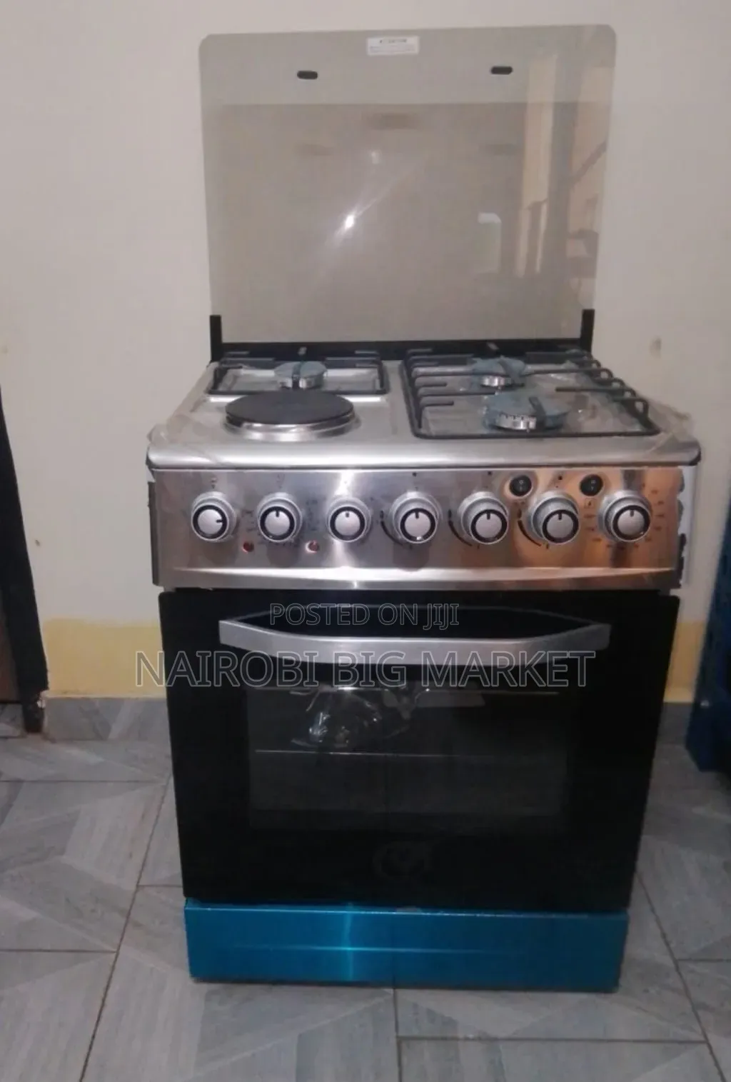 3+1 Sarahtech 60*60 Standing Cooker With Rotisserie