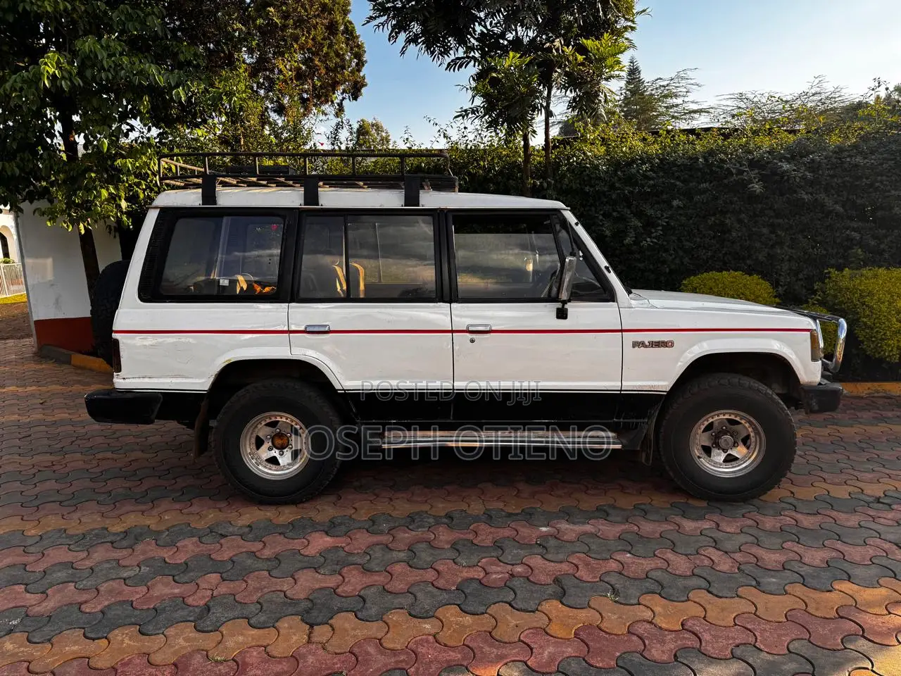 Mitsubishi Pajero Junior 1998 White