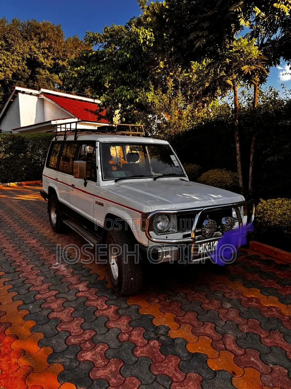 Mitsubishi Pajero Junior 1998 White