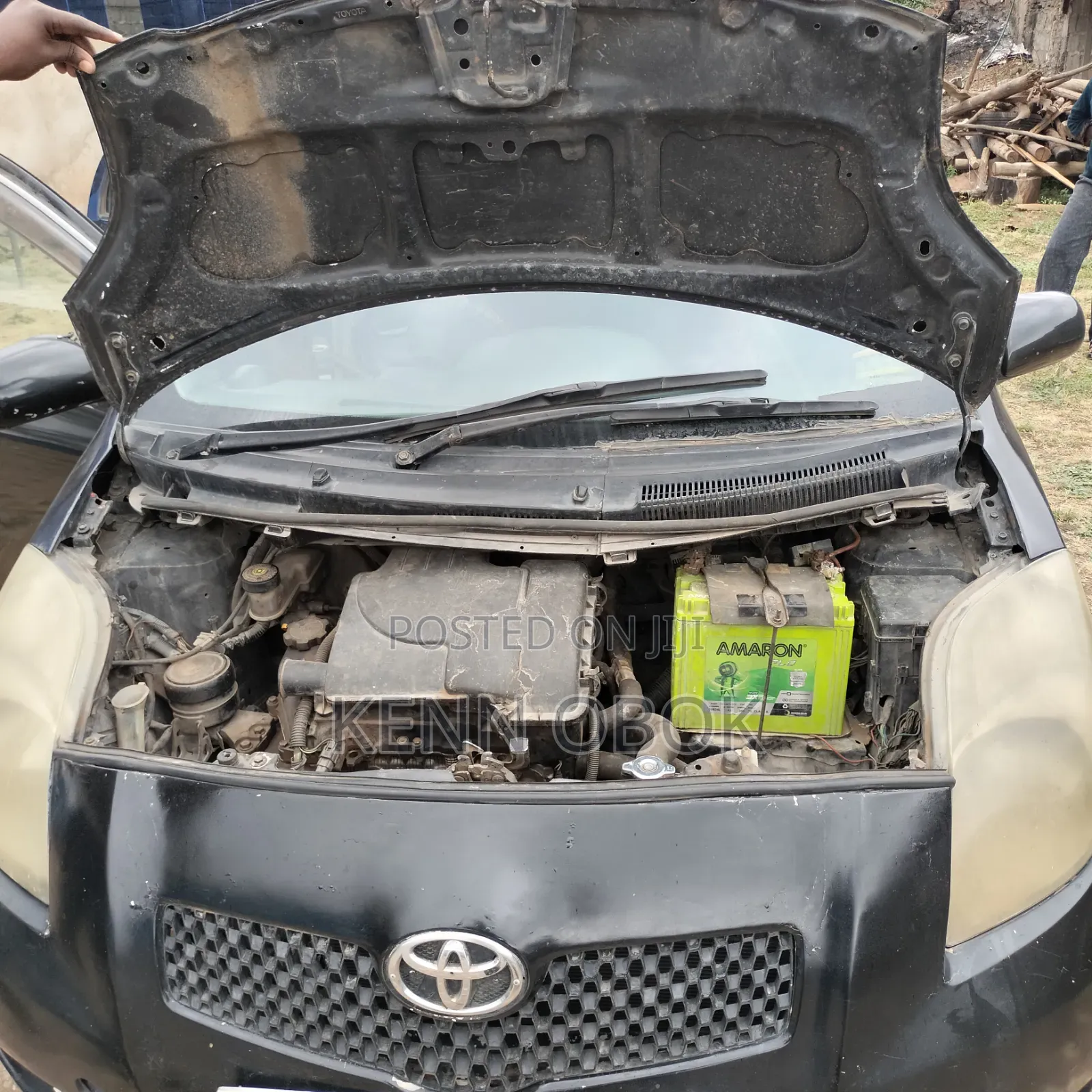 Toyota Vitz 1.0 FWD 5dr 2007 Black