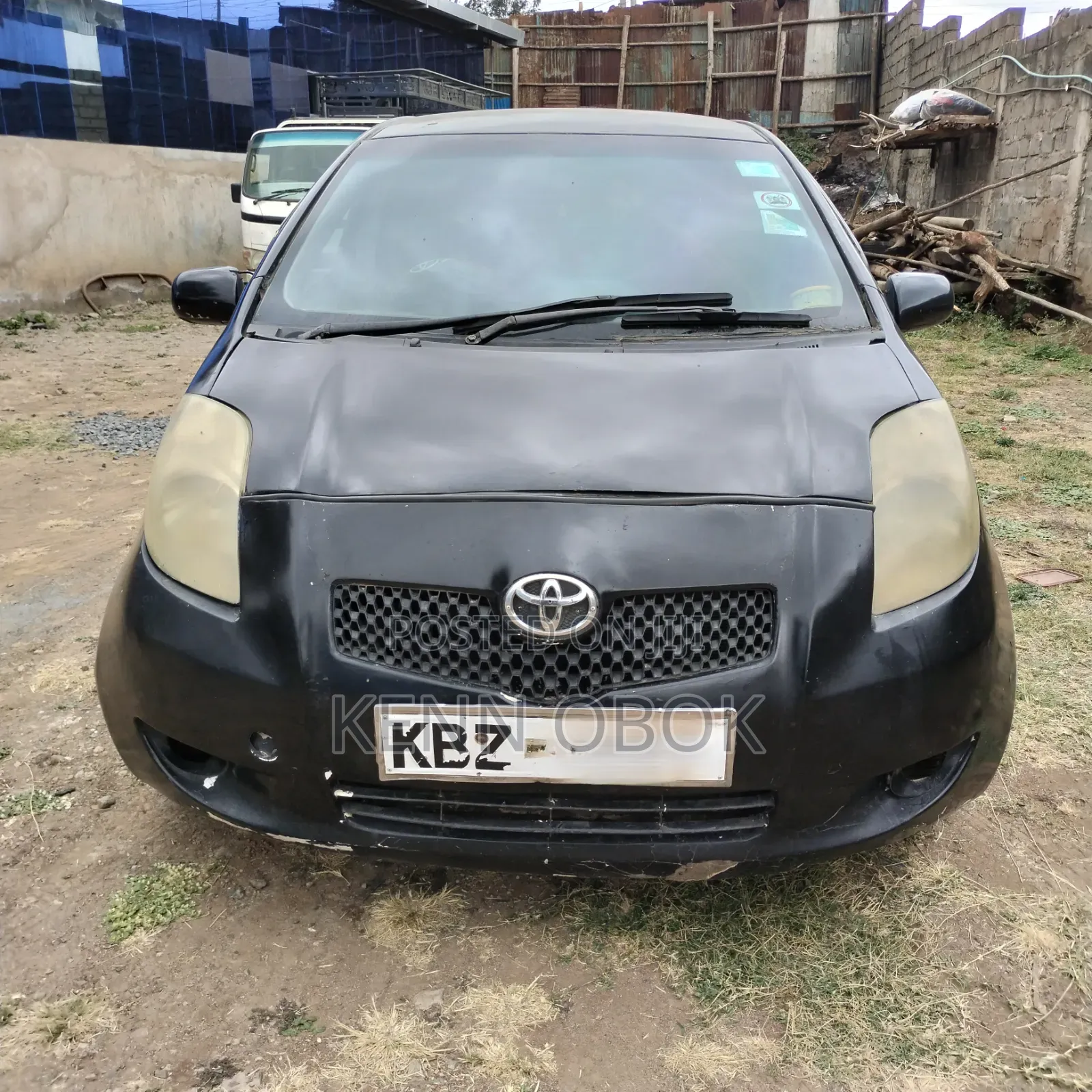 Toyota Vitz 1.0 FWD 5dr 2007 Black