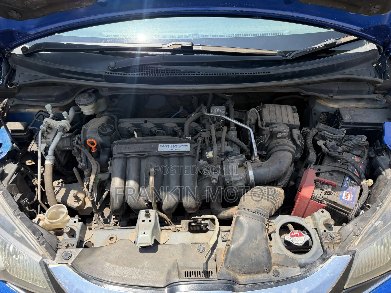 Honda Fit 2016 Blue