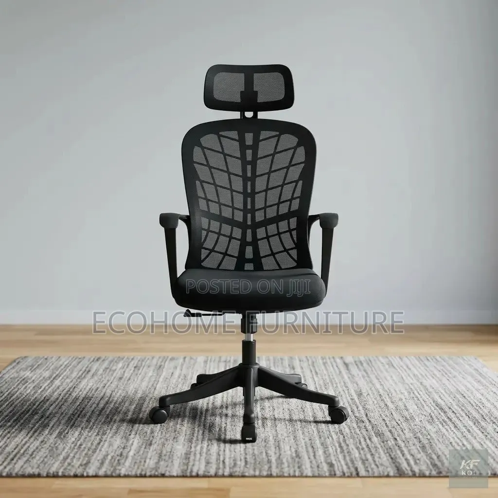 Ergonomic Mesh Office Chair With Headrest
