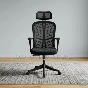 Ergonomic Mesh Office Chair With Headrest