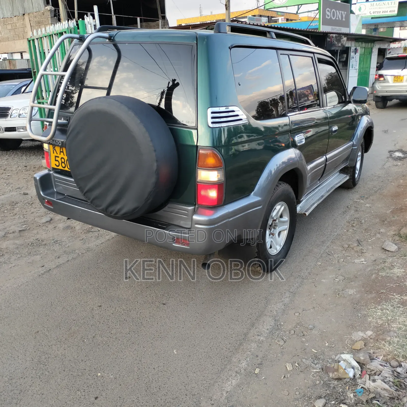 Toyota Land Cruiser Prado 3.0 TD 1998 Green