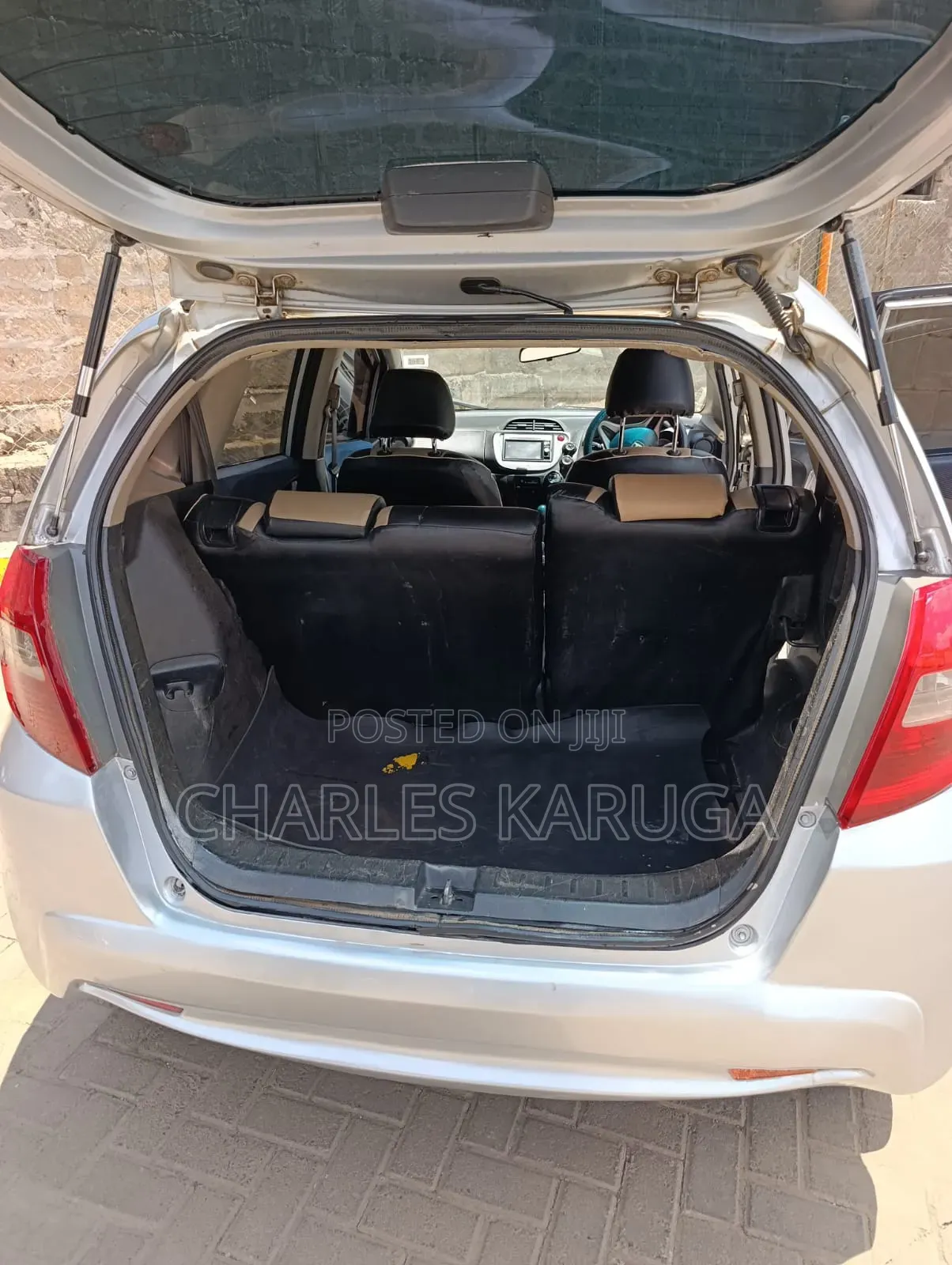 Honda Fit 2010 Silver