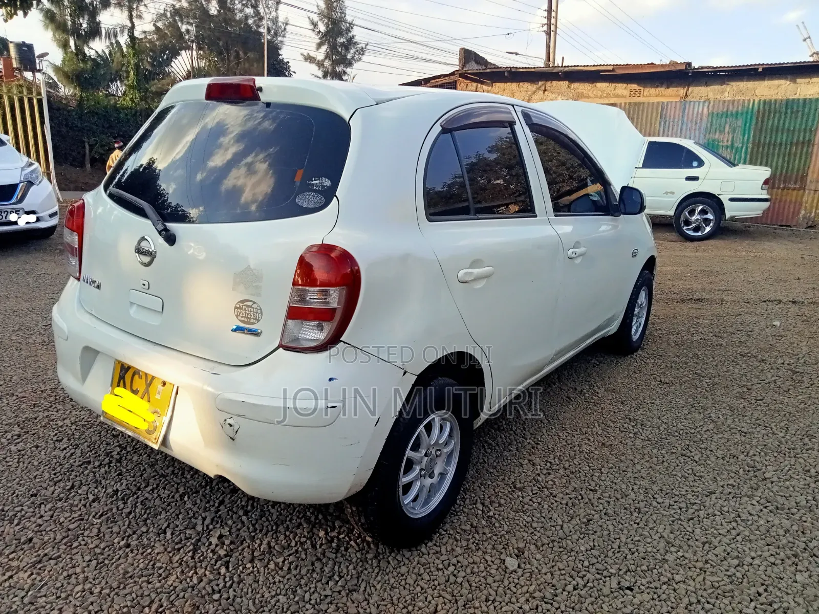 Nissan March 2012 White