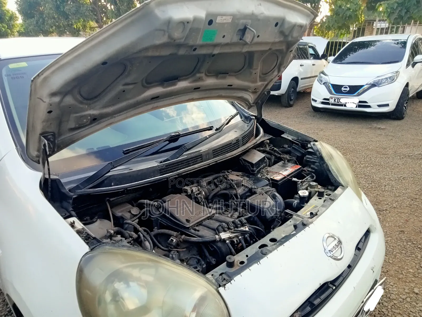 Nissan March 2012 White