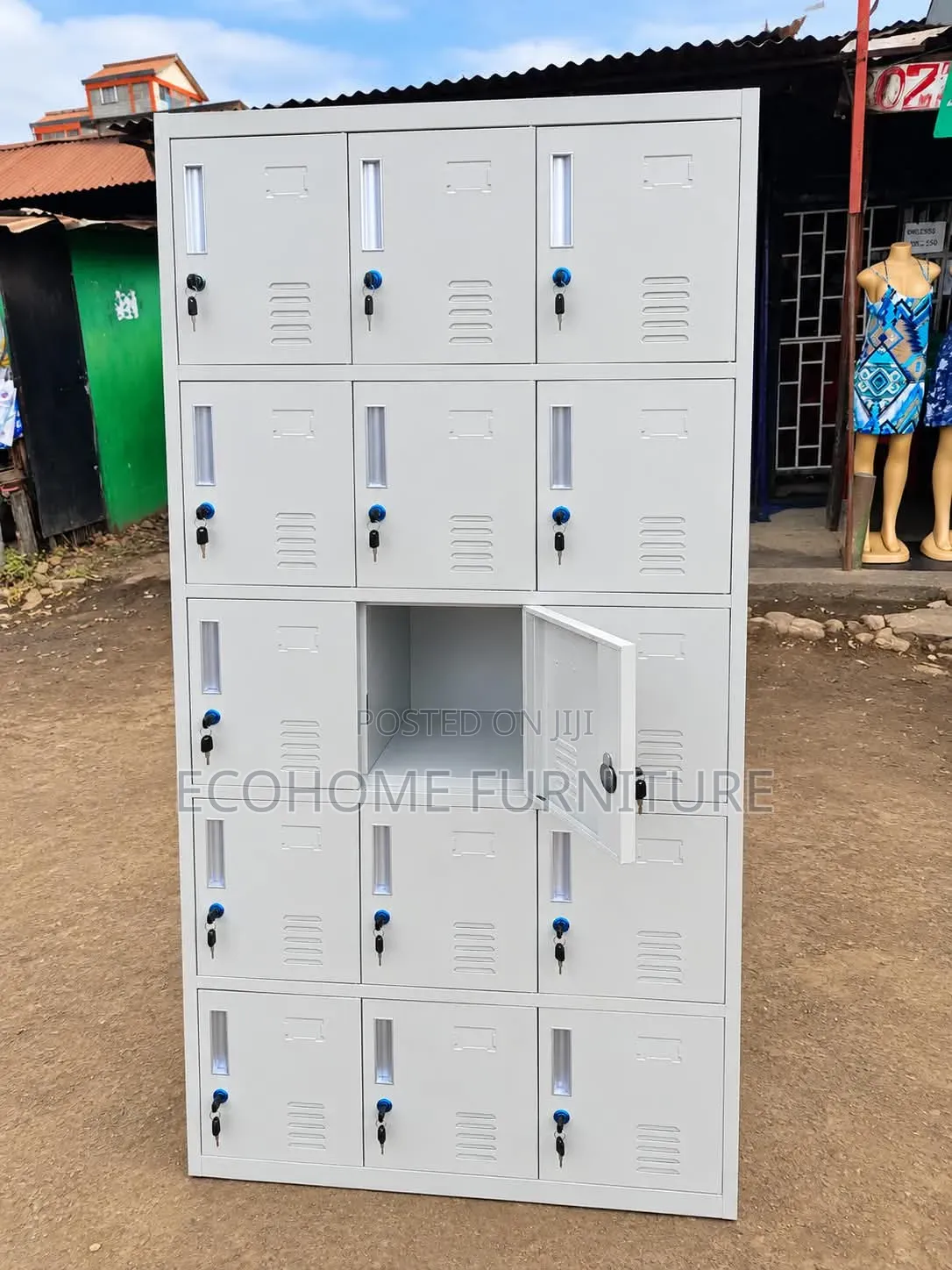 Metal Office Lockers – Multi Door Storage Cabinet