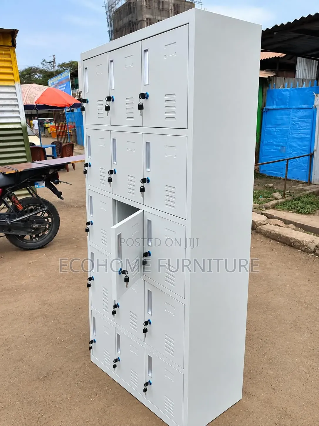 Metal Office Lockers – Multi Door Storage Cabinet