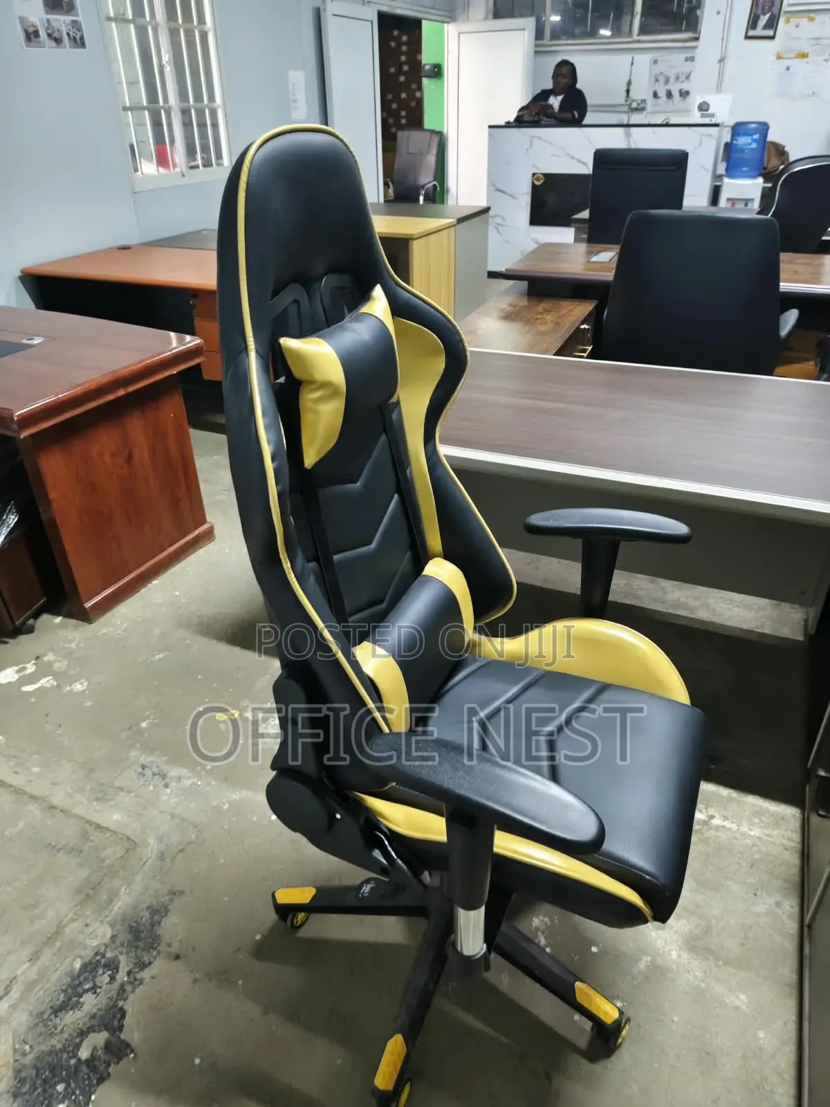 Gaming Office Chair – High Back Ergonomic Racing Chair With Lumbar .