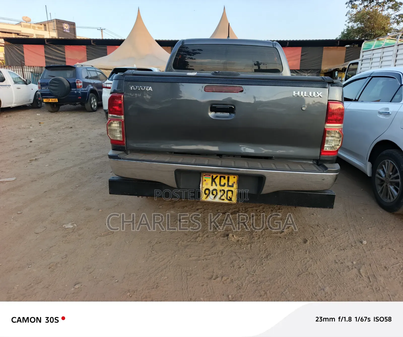 Toyota Hilux 2012 Gray