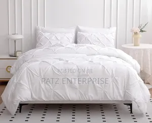 Pinch Pleat Pin Tuck Duvet