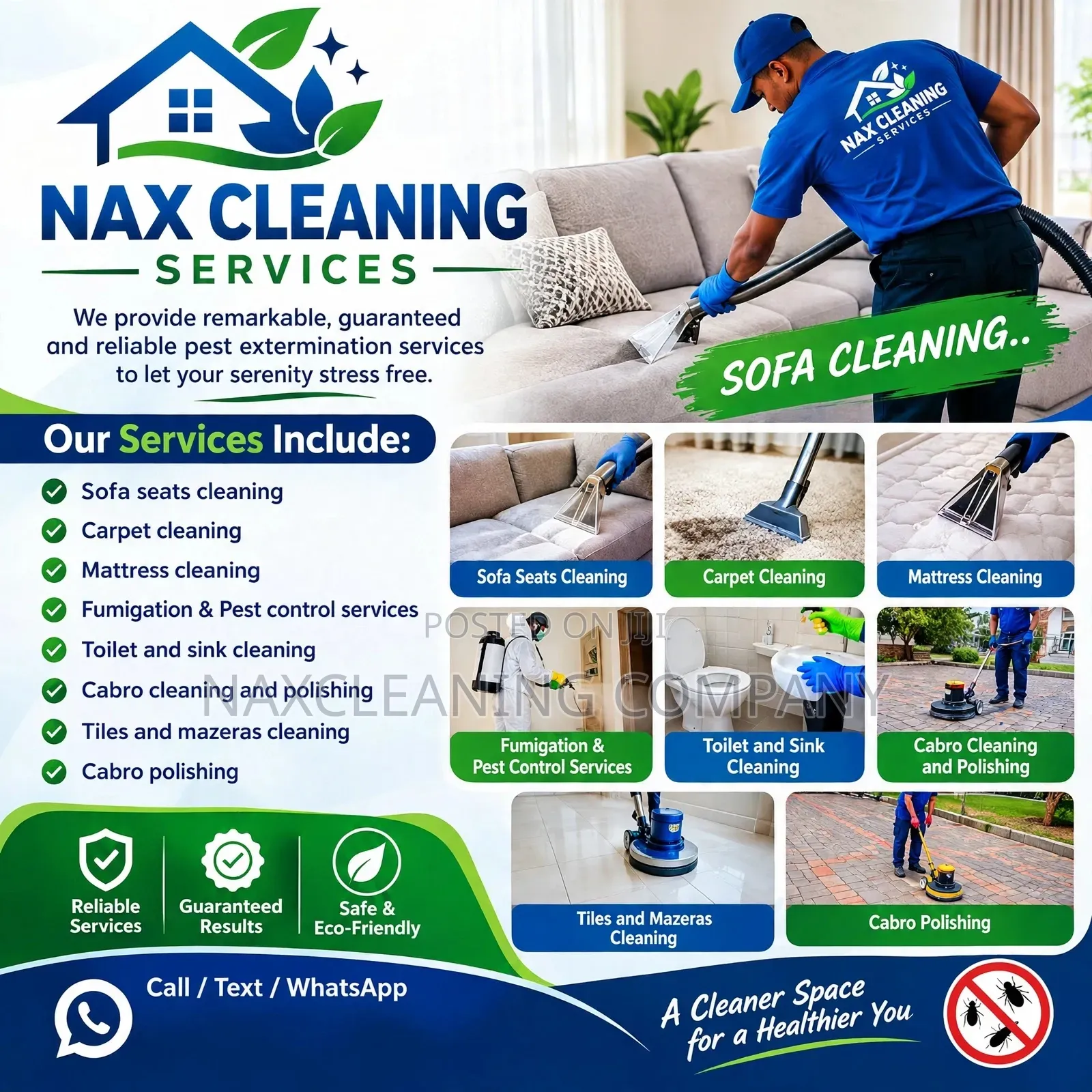 Sofa Set Cleaning Services