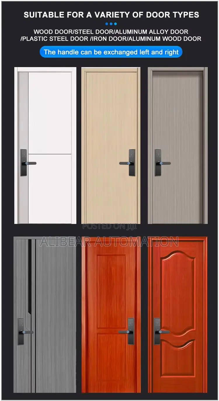 Wifi Smart Door Lock App/Biometric/Fingerprint/Password/Doorbell/Alarm
