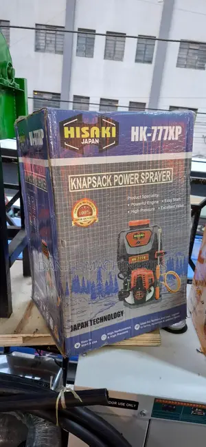 Hisaki Japan 4stroke Black Knapsack Sprayer 25ltr