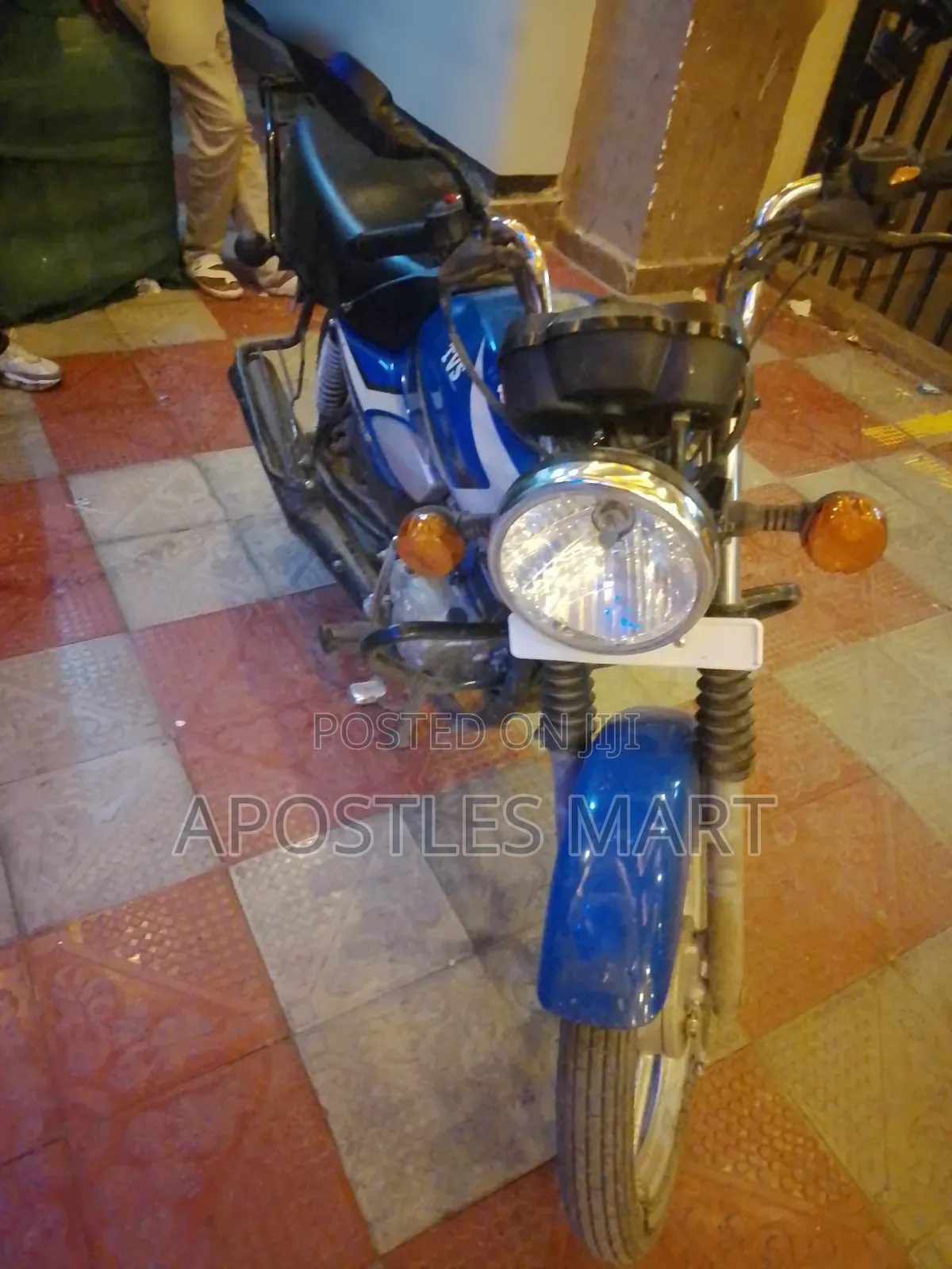 TVS HLX 125 2025 Blue