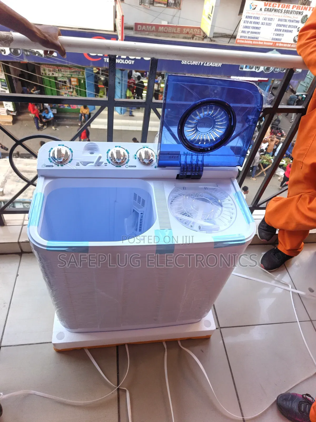 Hisense 7.5KG Home Washing Machine – Energy Efficient