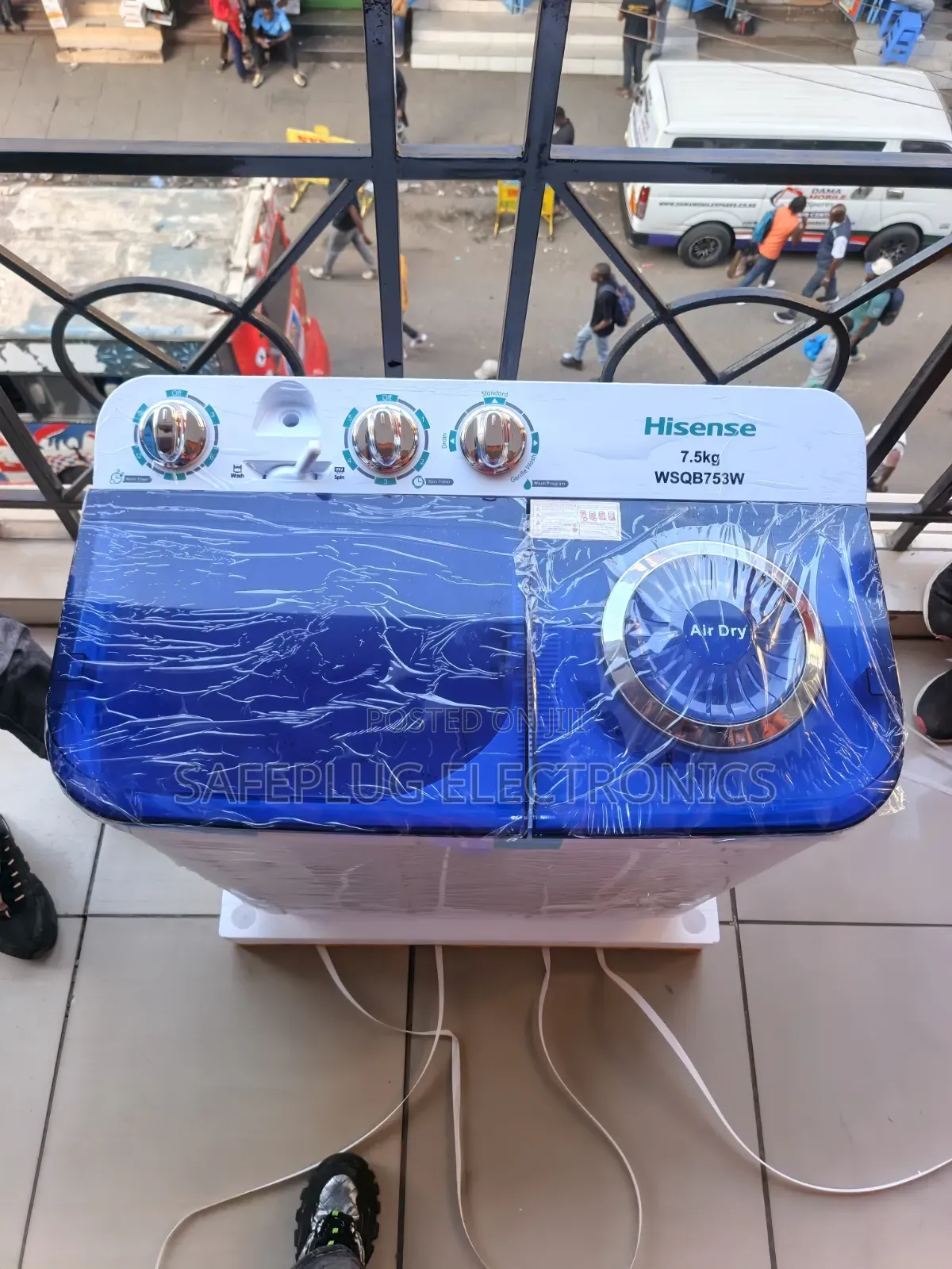 Hisense 7.5KG Smart Washing Machine – Fast Convenient