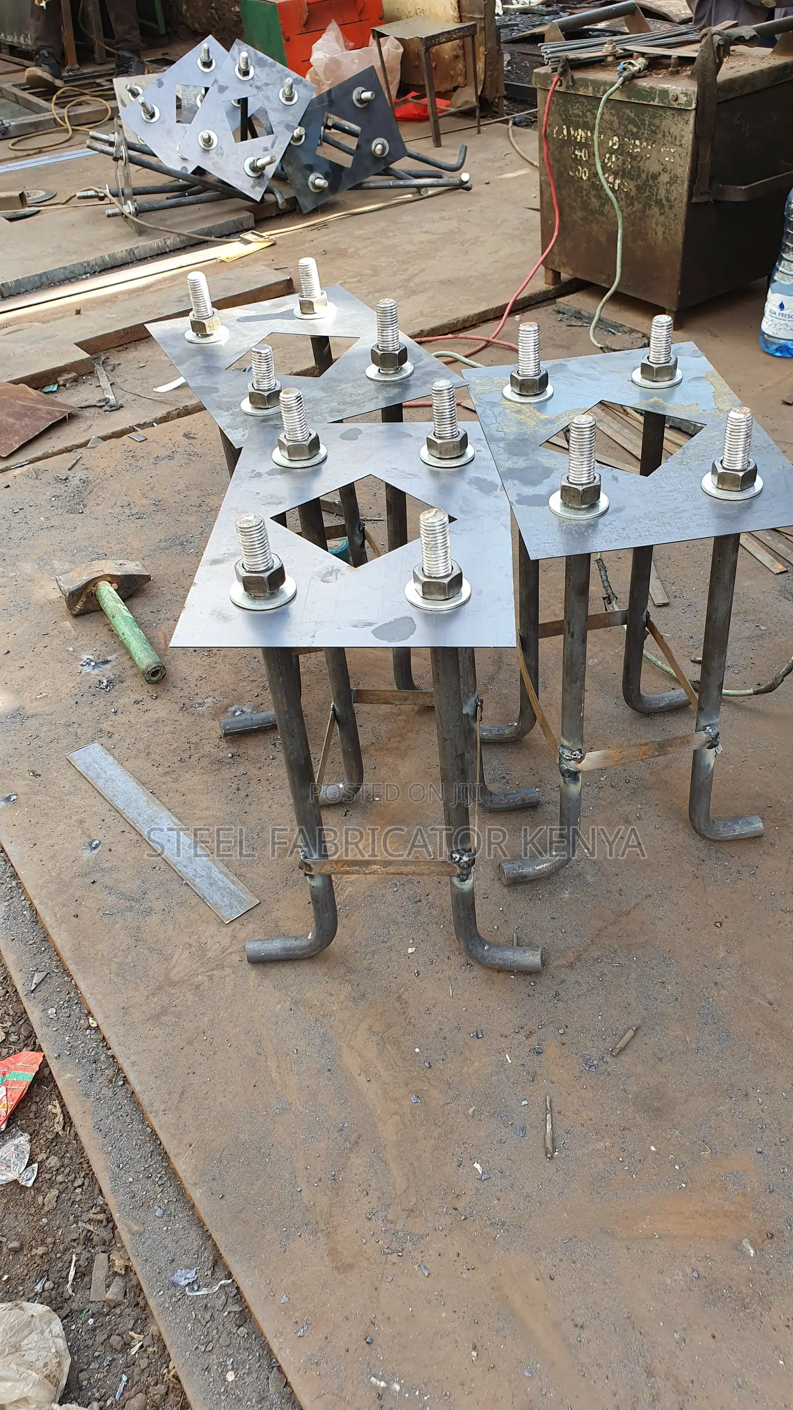 M20 × 450mm J-Bolts | Steel Structure Foundations