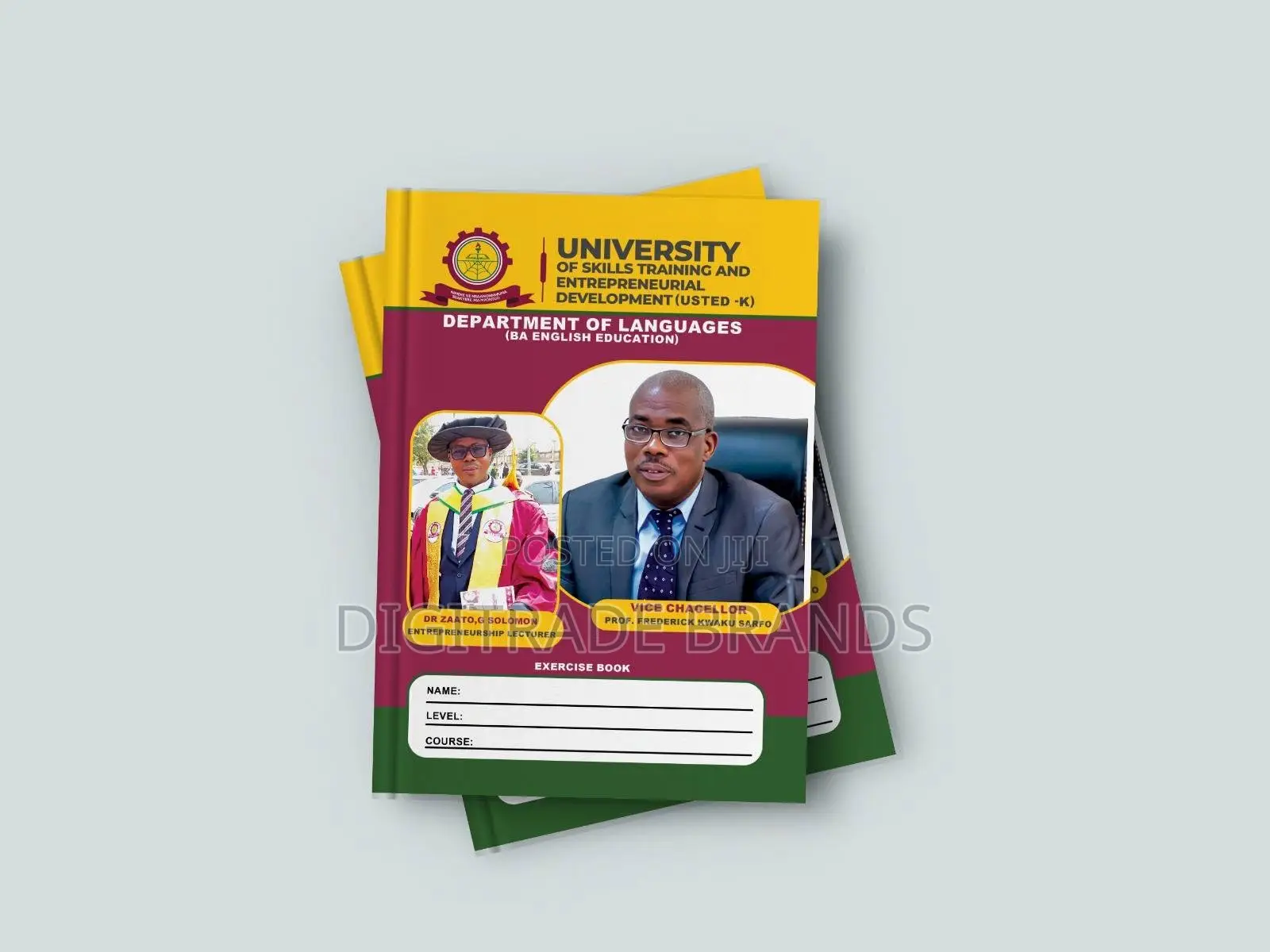 Exercise Book Cover Printing