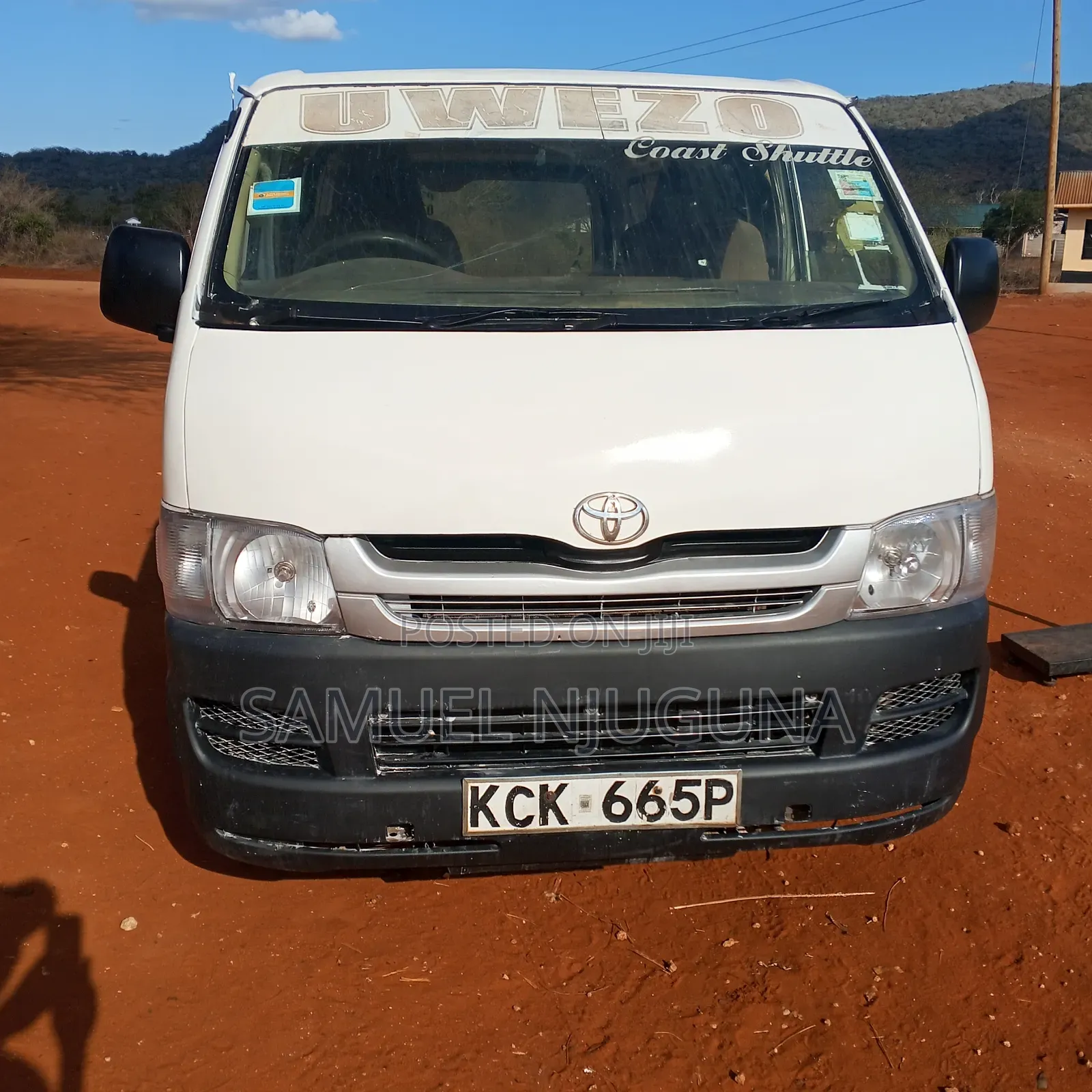Toyota HiAce 2008 White