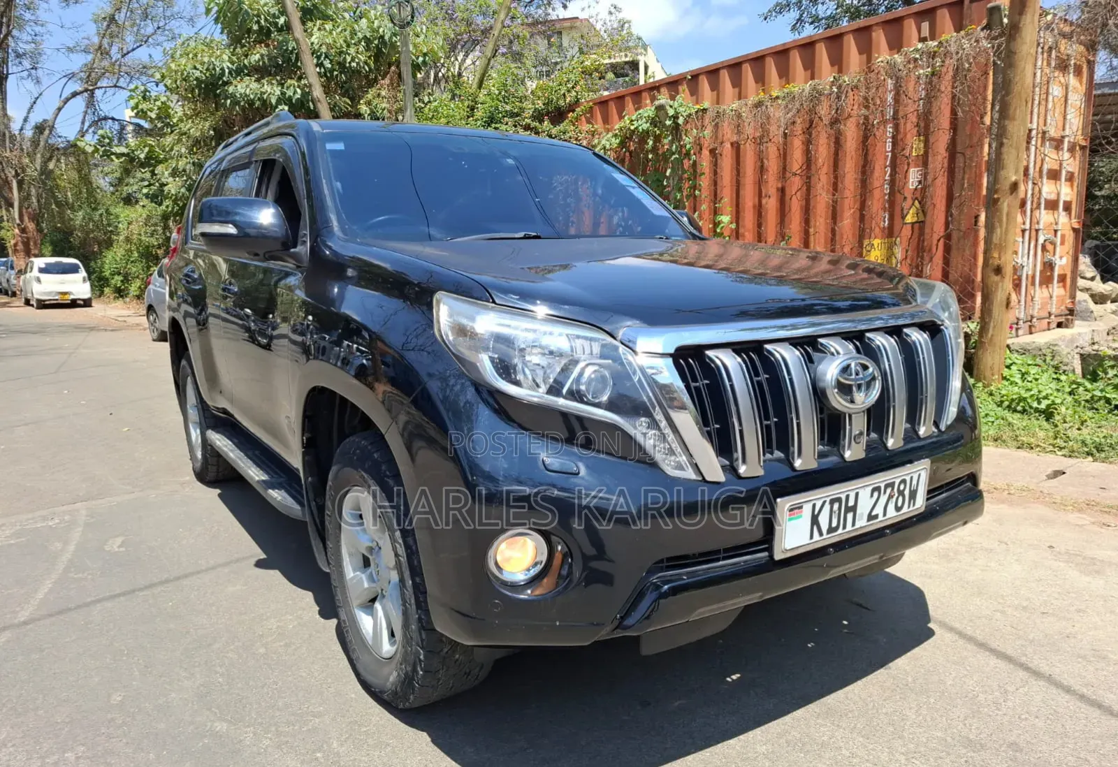 Toyota Land Cruiser Prado 2015 Black