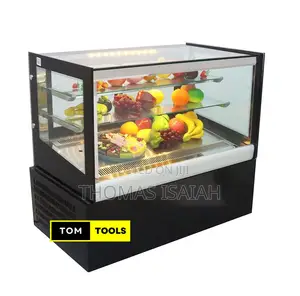 90cm Wide Countertop Refrigerated Cake Display Showcase With Li