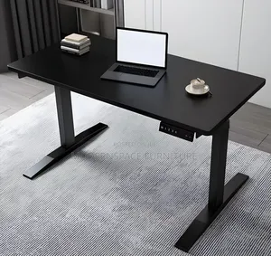 Modern Black Electric Office Desk – 1.2mtrs
