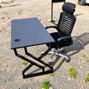Black Modern Office Desk Ergonomic Chai