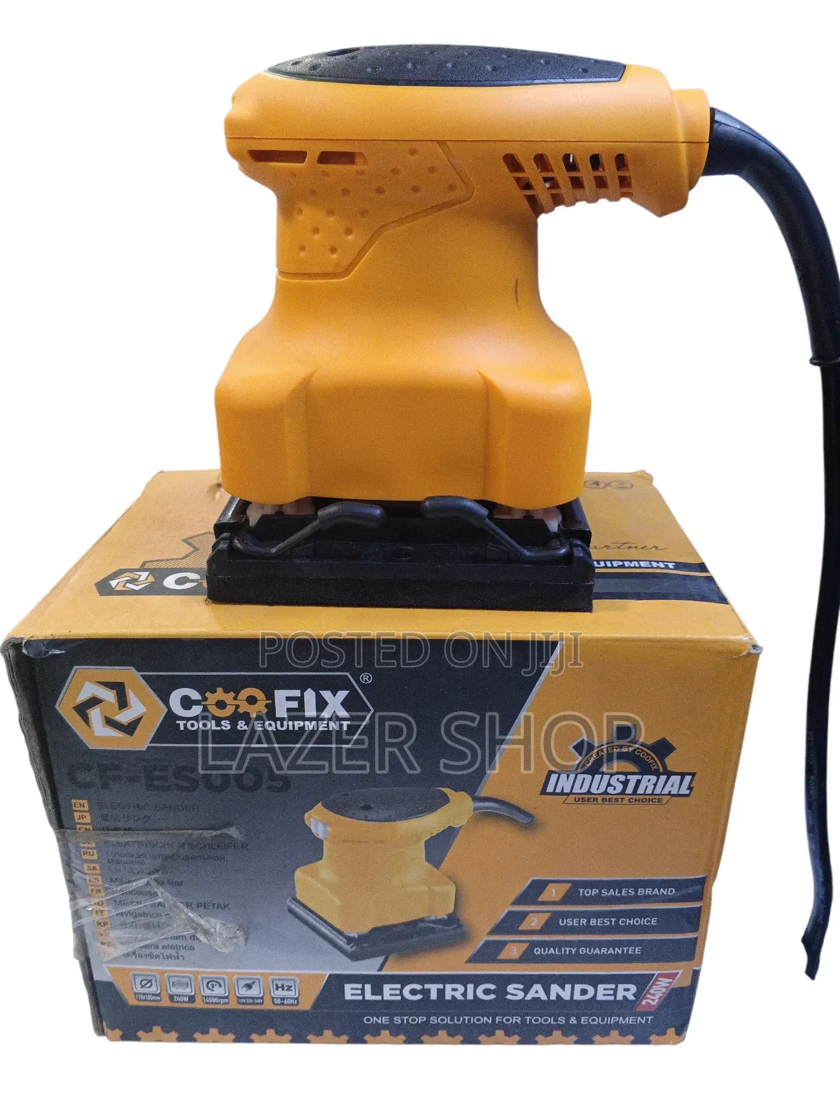 Electric Palm Sander 240w Coofix