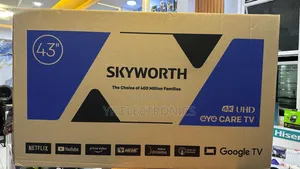 Skyworth 43 Inch LED Smart Google TV – HDR Display 43G6500G