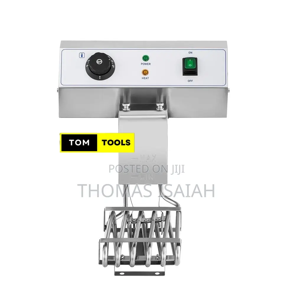 Commercial Single 12L Electric Deep Fryer With Thermostat and Drain