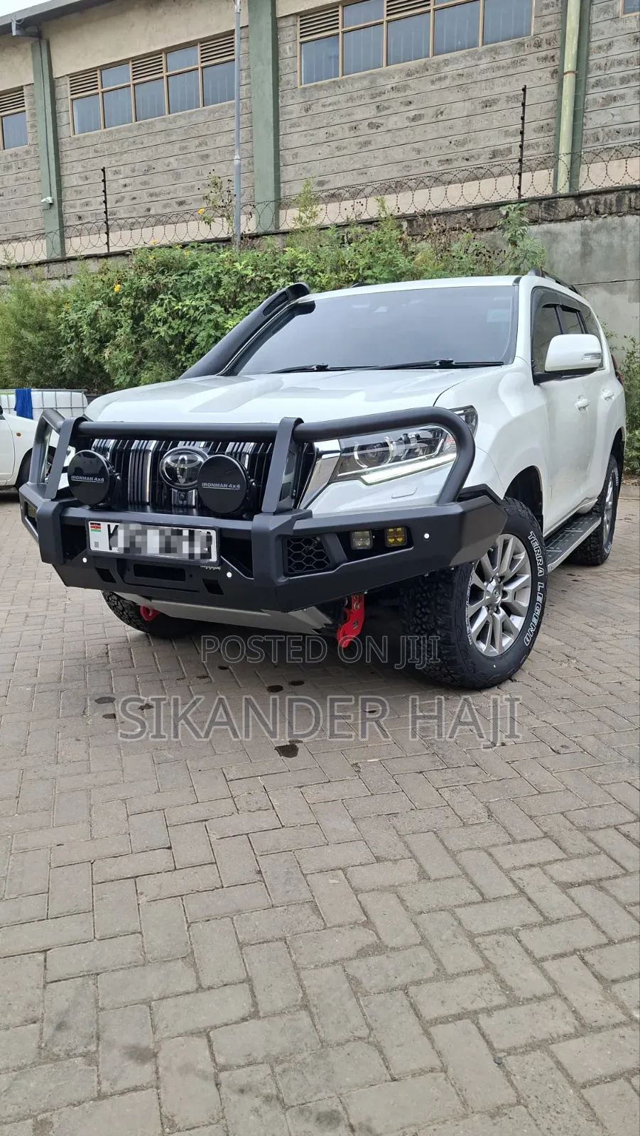 Toyota Land Cruiser Prado 3.0 190hp 2018 White