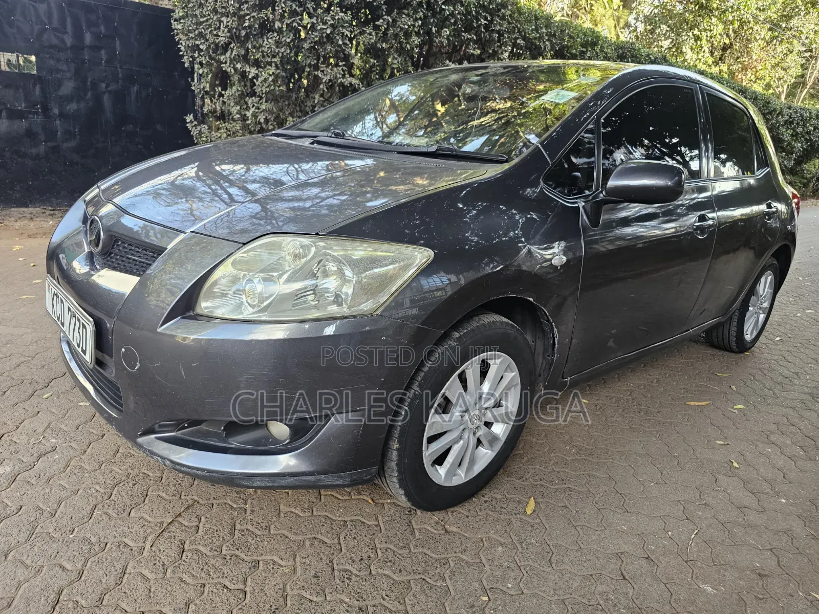 Toyota Auris 2008 Gray