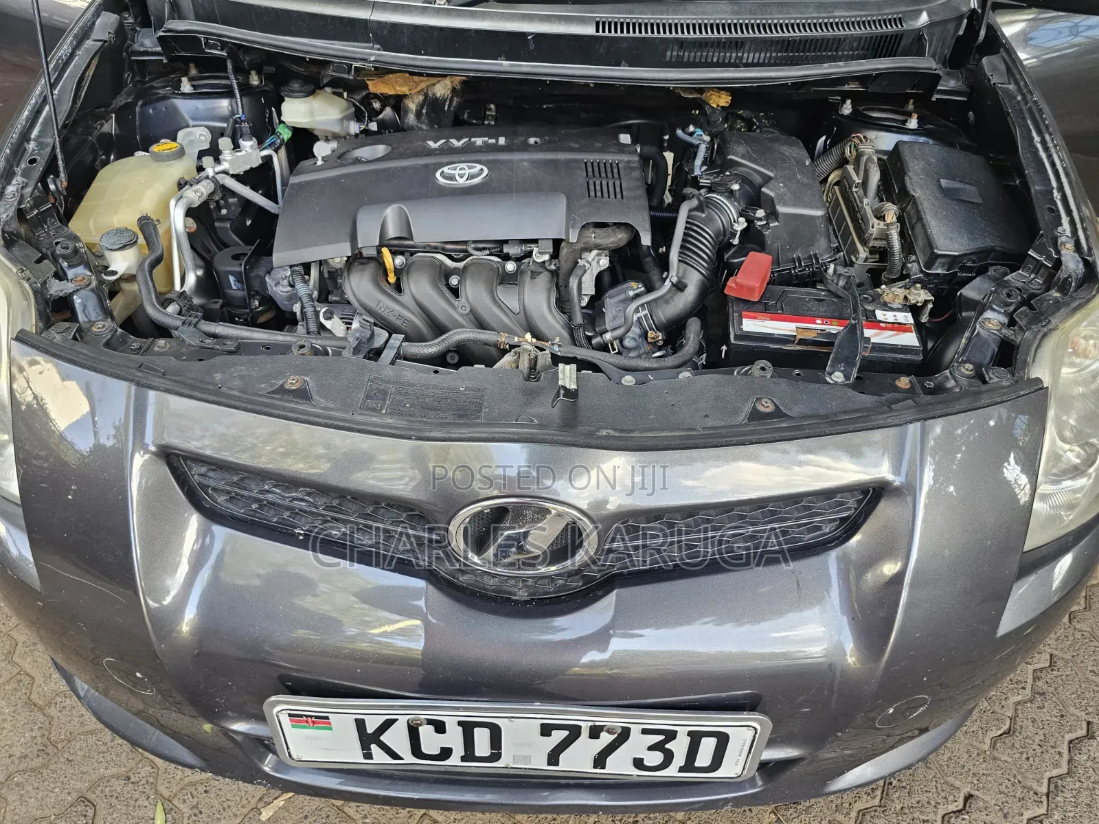 Toyota Auris 2008 Gray