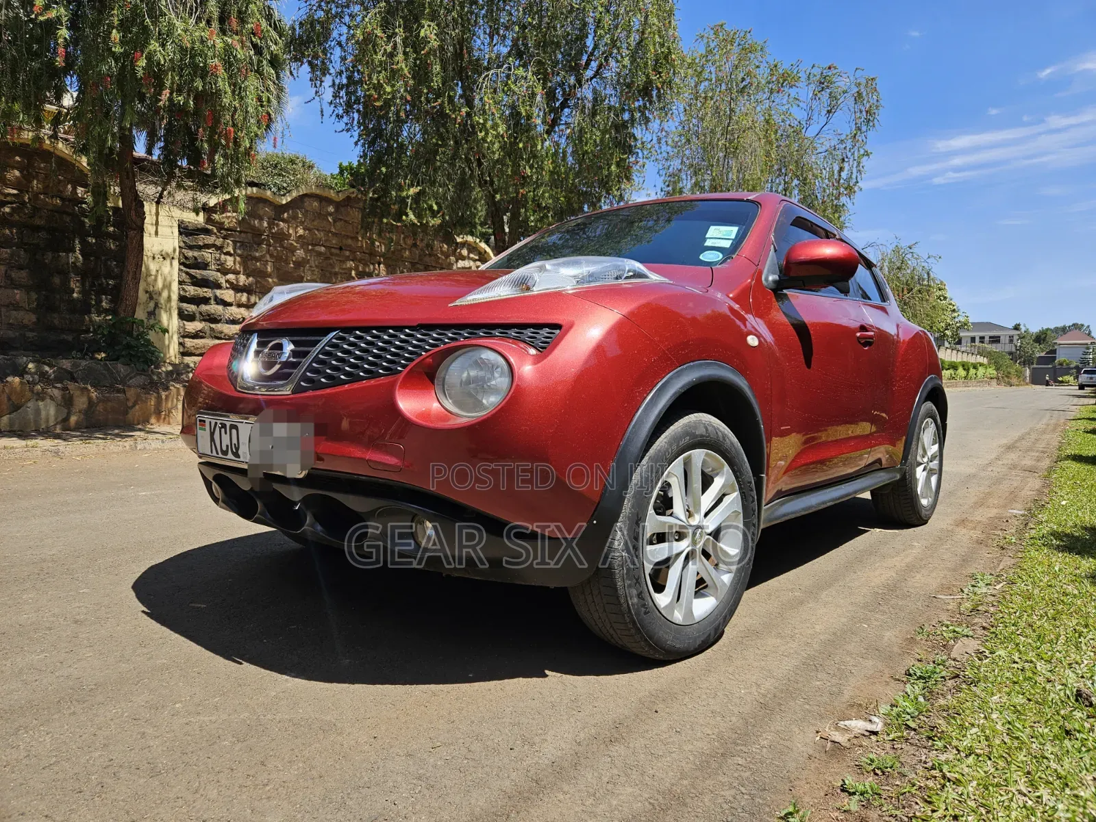 Nissan Juke S AWD 2011 Red