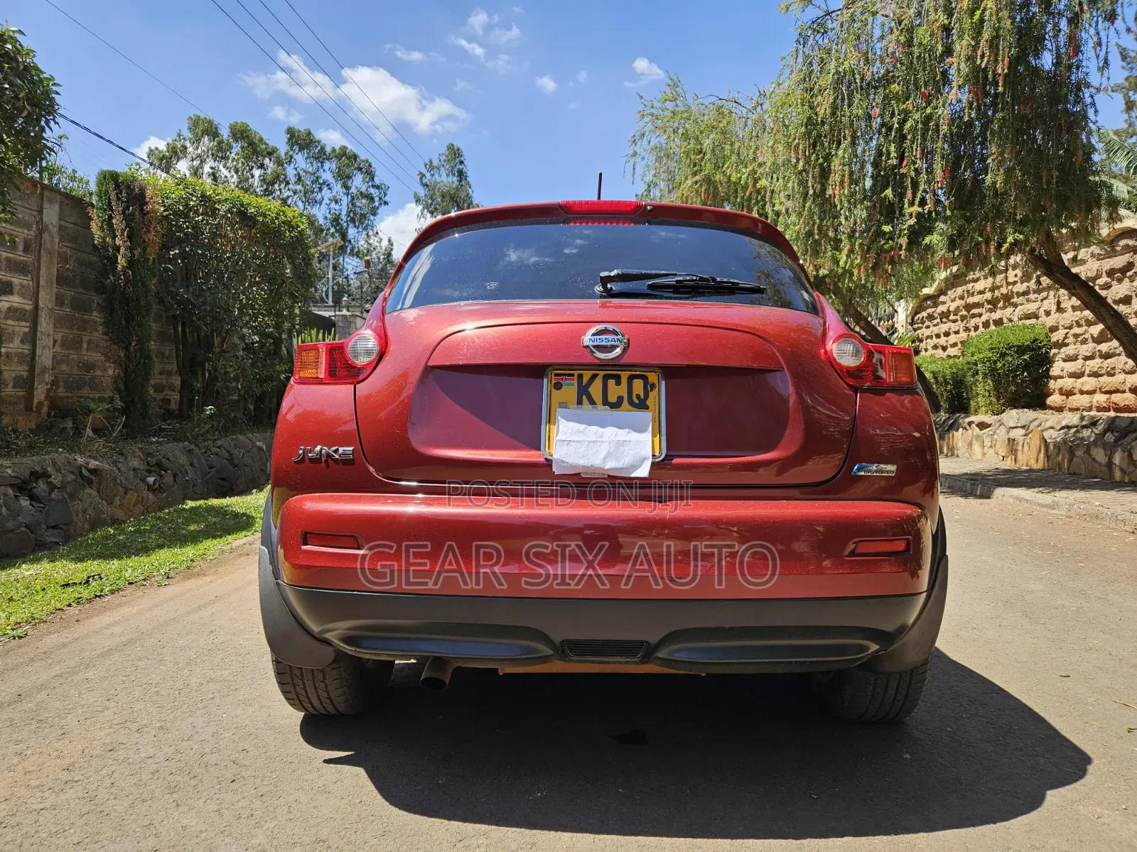 Nissan Juke S AWD 2011 Red