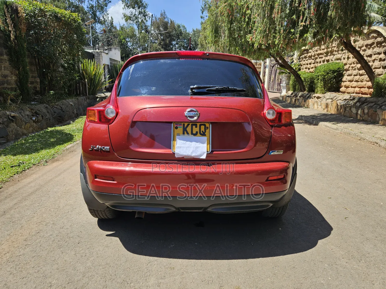 Nissan Juke S AWD 2011 Red