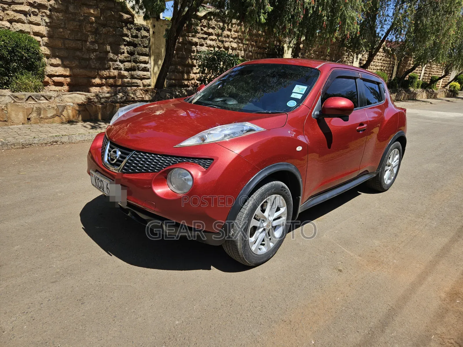 Nissan Juke S AWD 2011 Red