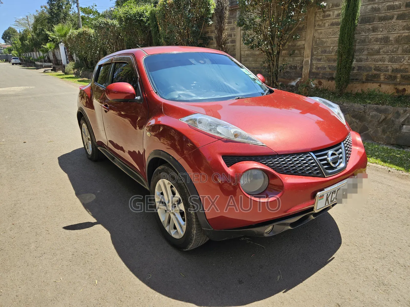 Nissan Juke S AWD 2011 Red