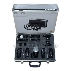 Behringer BC1500 7-Piece Premium Drum Microphone Kit – Brand New