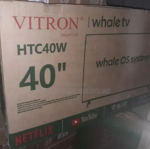 Vitron 40 Inches Smart Android Digital TV