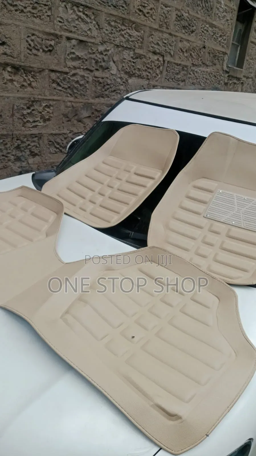 Beije Universal 3pc Floor Mat With Deep Chsnnels