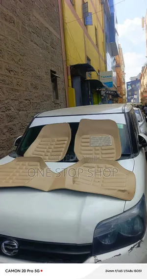 3-Piece Leather Floor Mat2front Mats Conjoined Rear Mat