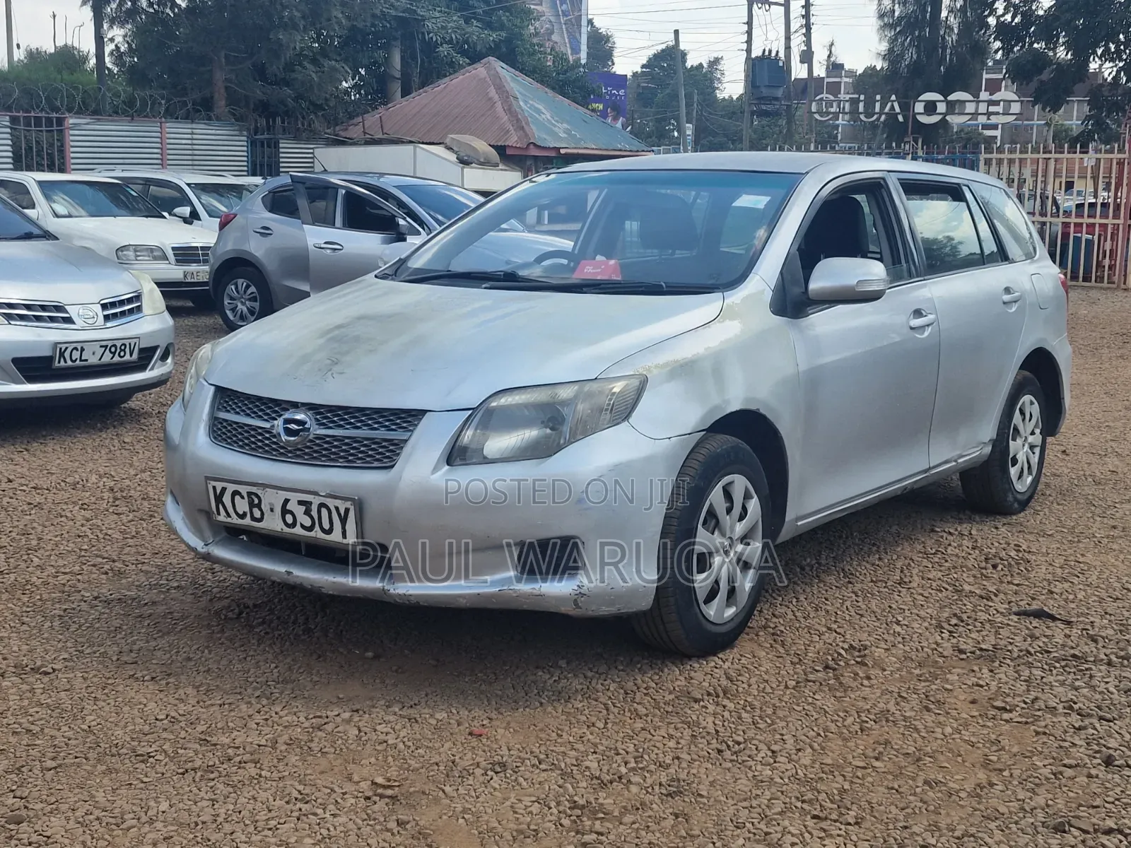 Toyota Corolla Fielder 1.5 Petrol FWD 2007 Silver