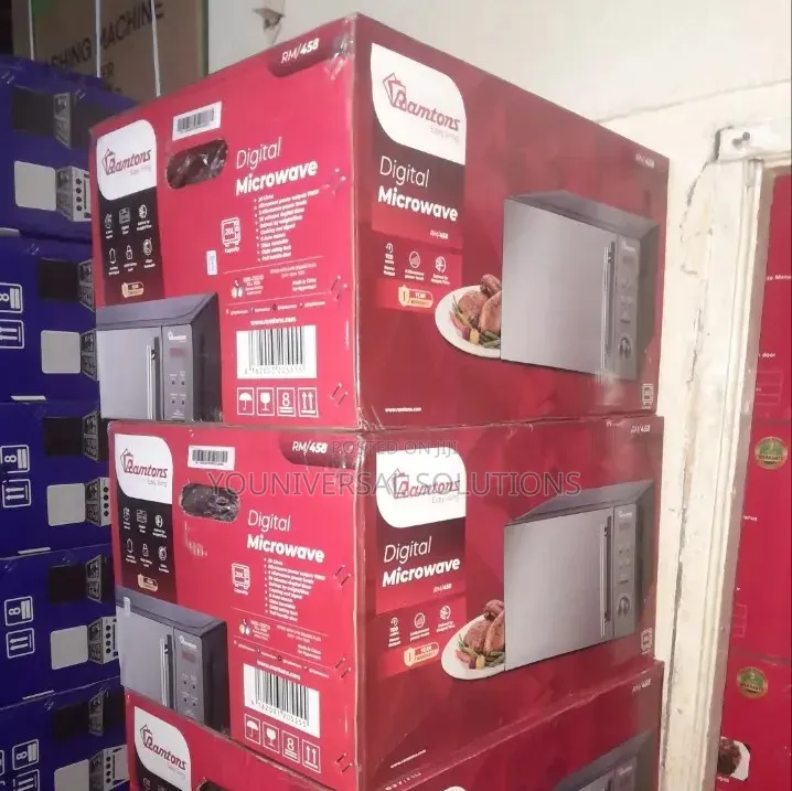 20litres Ramtons RM/458 - Digital Glass Microwave, 700Watts