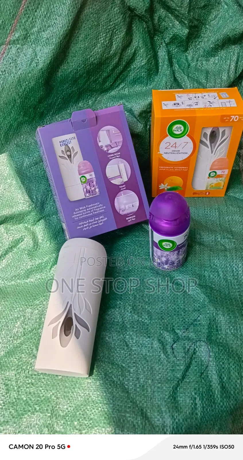 Lavender or Citrus Scented Refill Aerosol Canister Air Wick